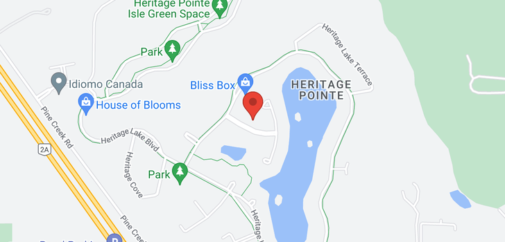 map of 144 Heritage Lake Shores